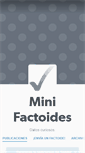 Mobile Screenshot of mini.factoides.com.ar